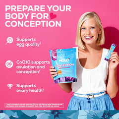 MOLO Conception stick pack open ready to mix for easy daily ritual.