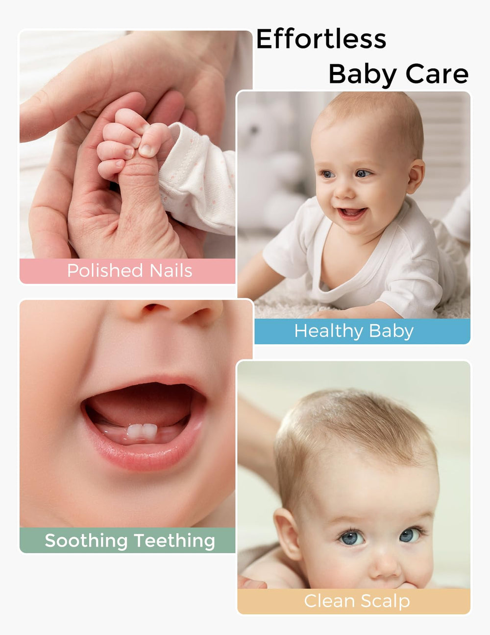 Momcozy Elite Baby Kit teether for soothing gums.