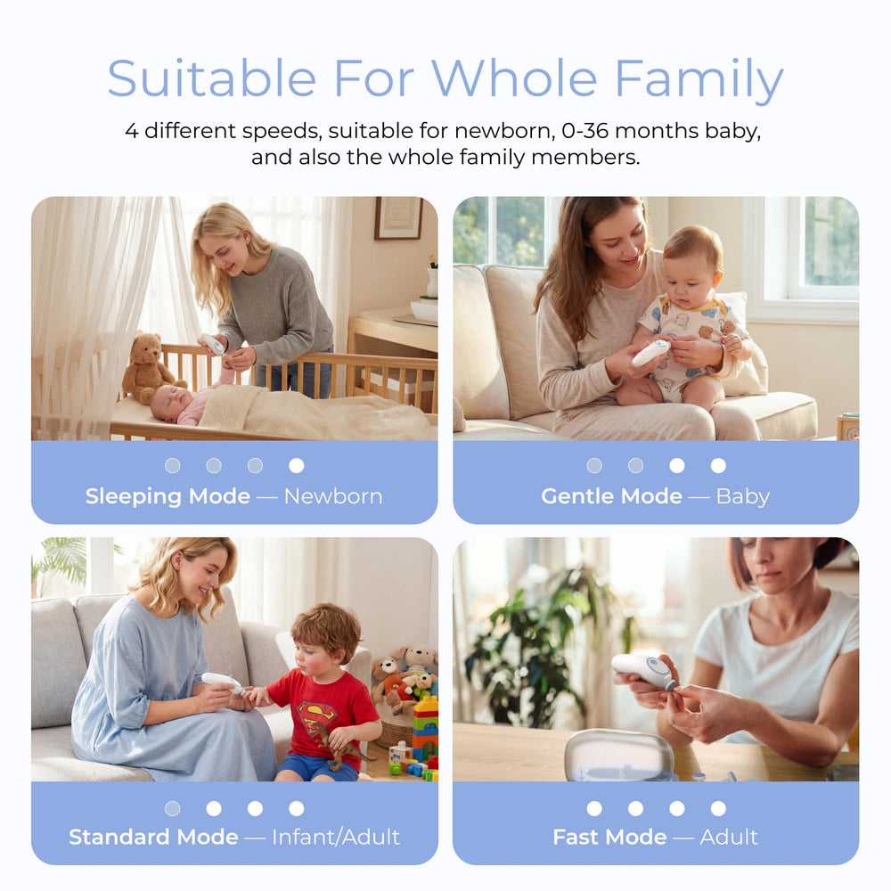 Momcozy pads repuestos para adultos, cuidado de uñas familiar.