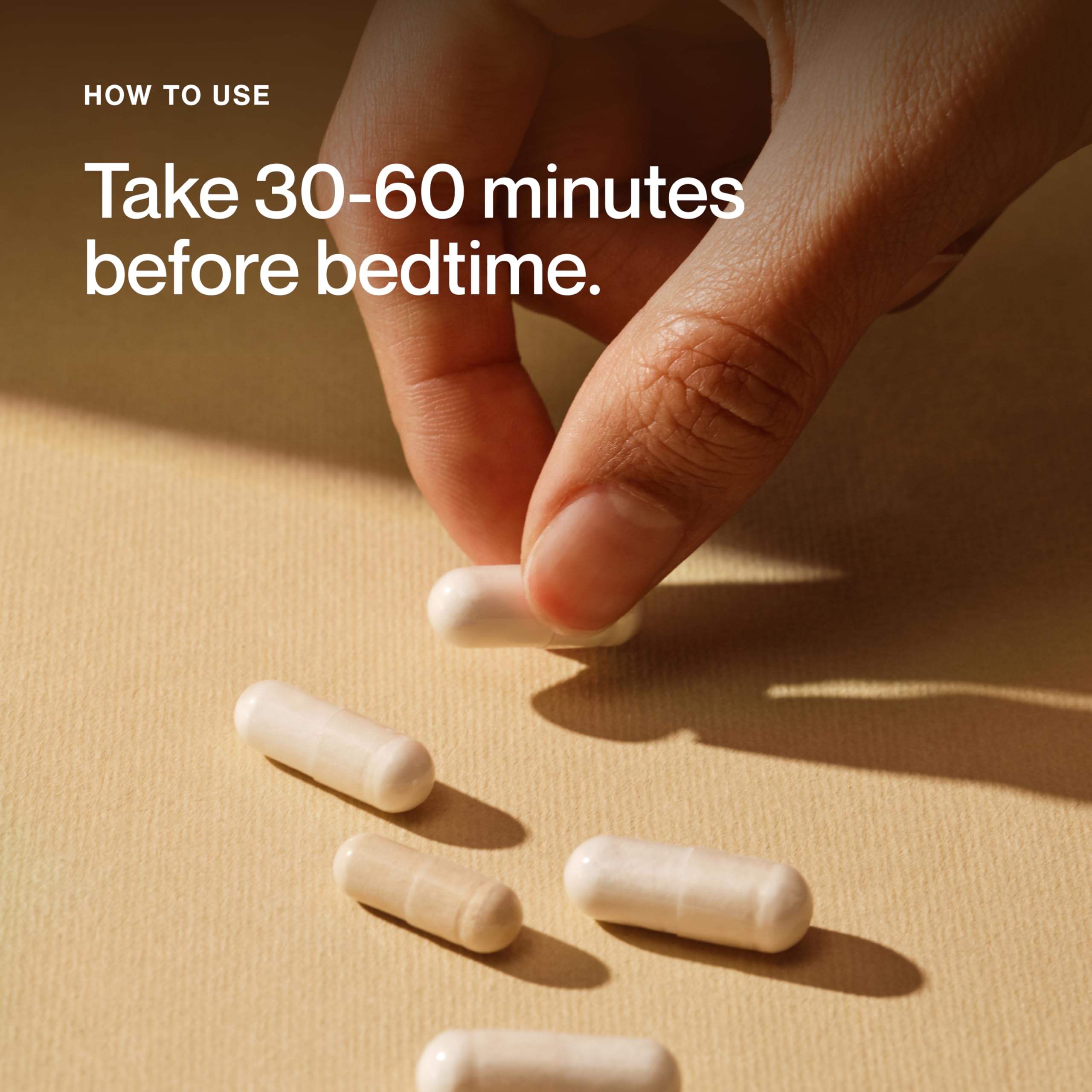 Momentous Nightly Sleep Pack serving portion illustrates convenient daily dose