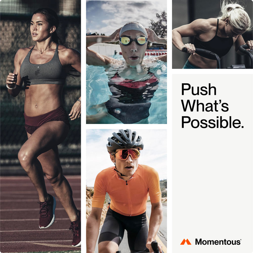 Momentous Resveratrol packaging design conveys premium lifestyle support.