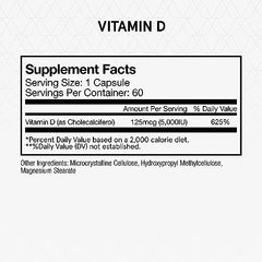Momentous Vitamin D3 capsules close-up for daily wellness routine.