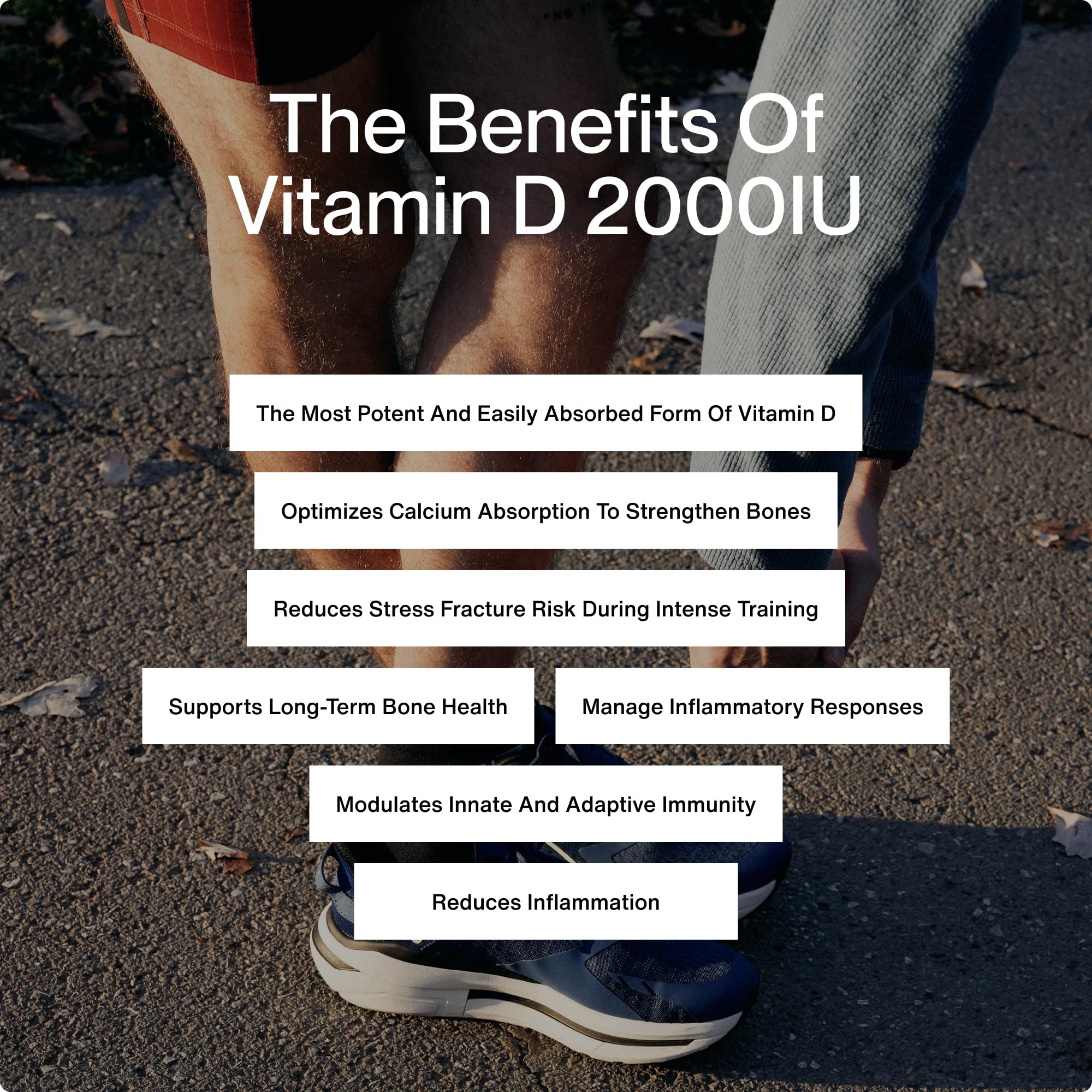 Momentous Vitamin D3 label with NSF Certified for Sport badge signaling quality