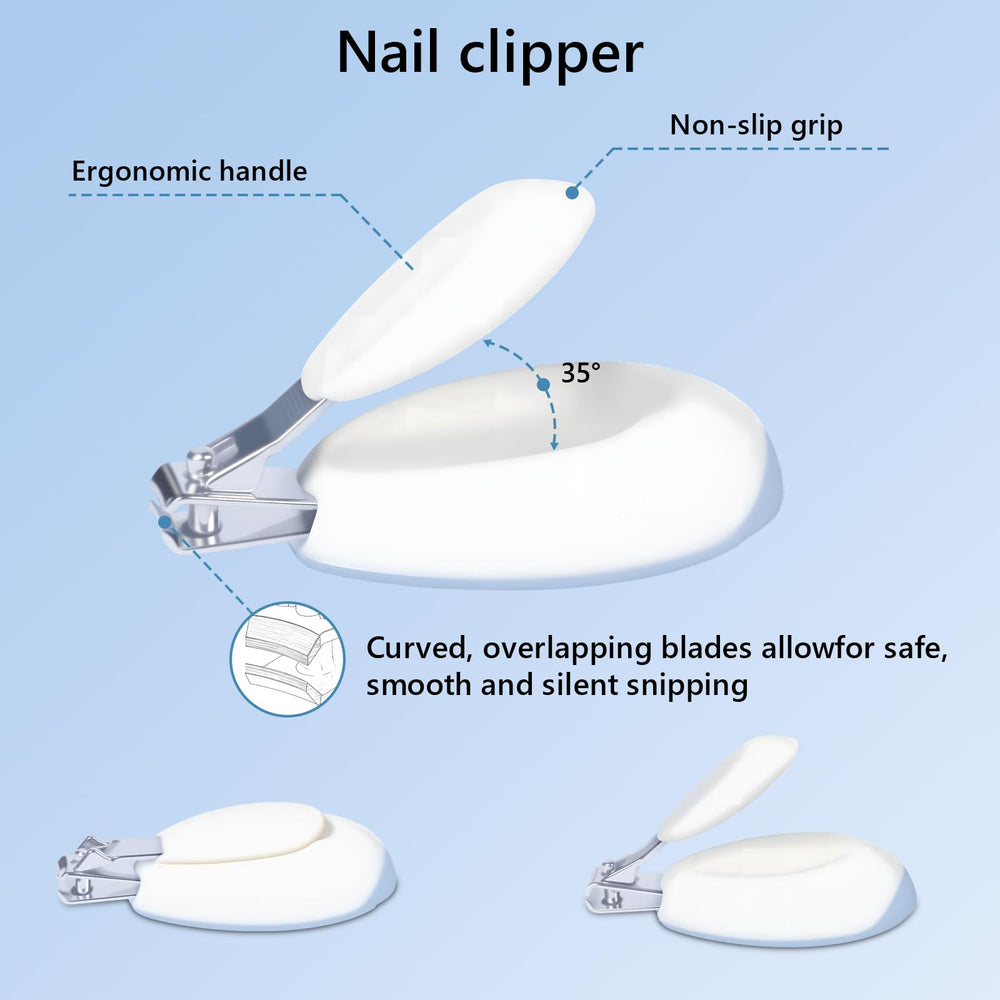 Momfree Quiet motor at 35 dB supports gentle grooming sessions.