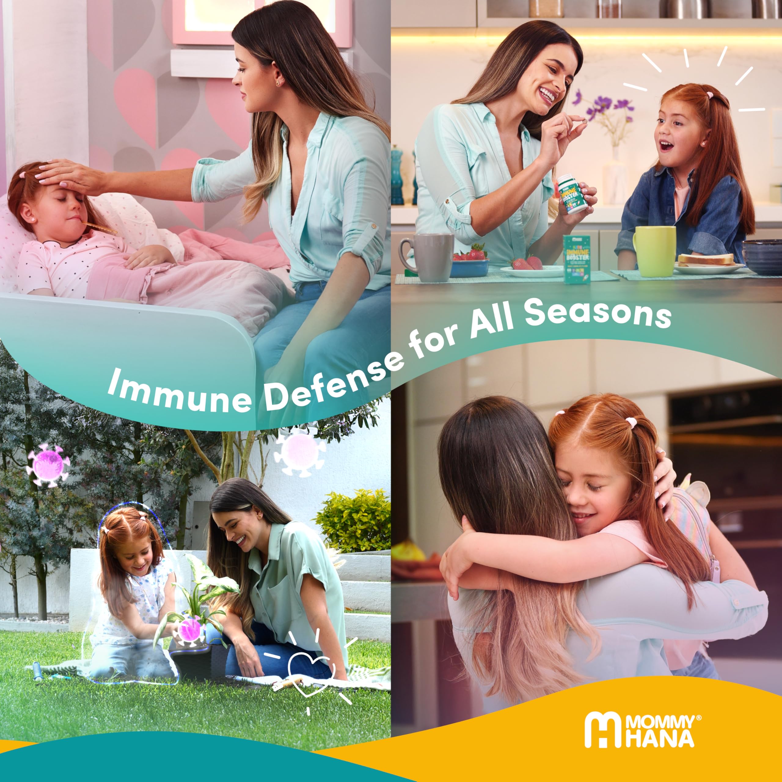MOMMY HANA inulin prebiotic image emphasizes gut-friendly support for comfort after meals.