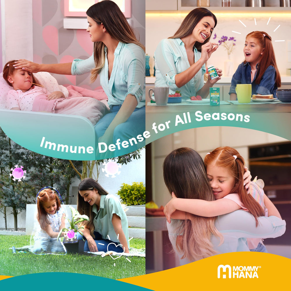 MOMMY HANA inulin prebiotic image emphasizes gut-friendly support for comfort after meals.