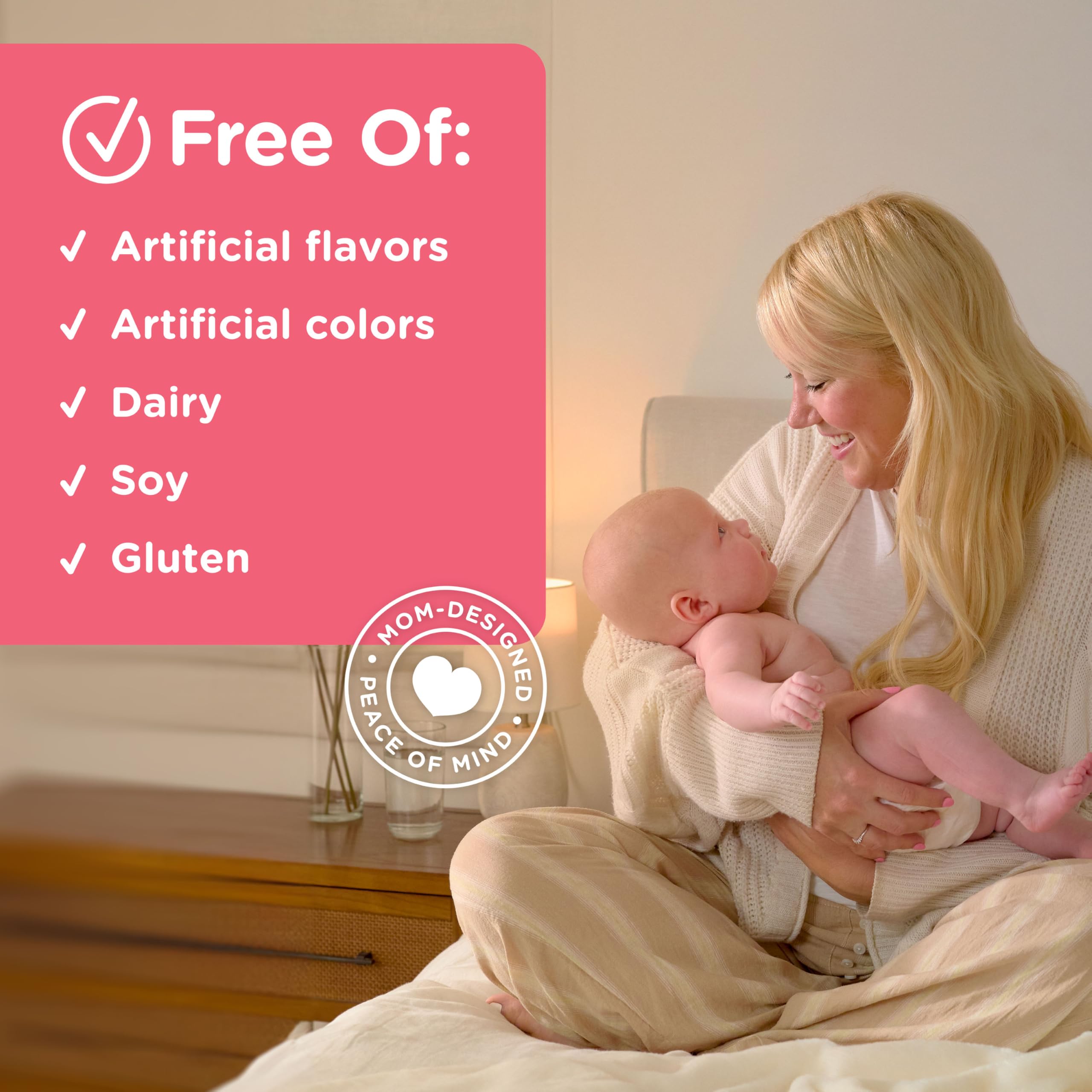 Mommy's Bliss dosing with food instructions easy to follow.