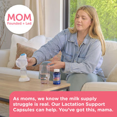 Mommy's Bliss LactoSpore probiotic blend close-up for immune support.