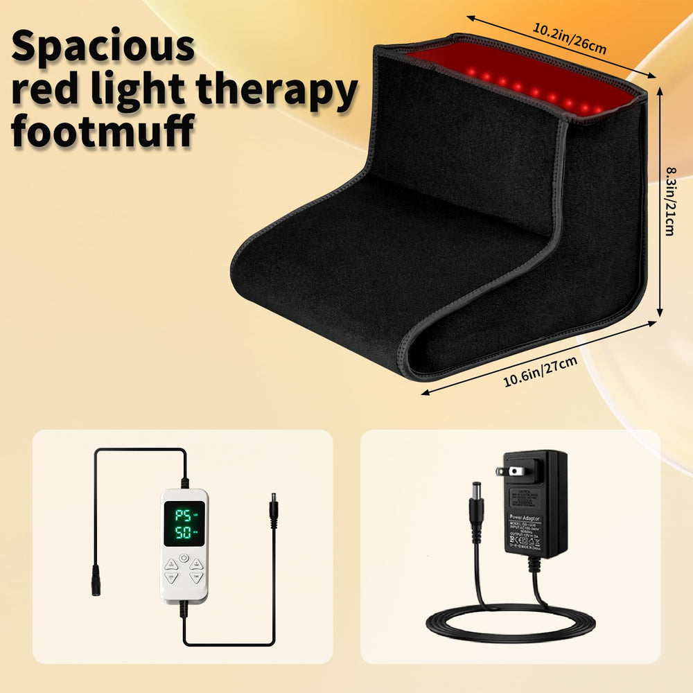 Monaggio dual-wavelength-leds closeup shows deeper penetration for effective comfort.