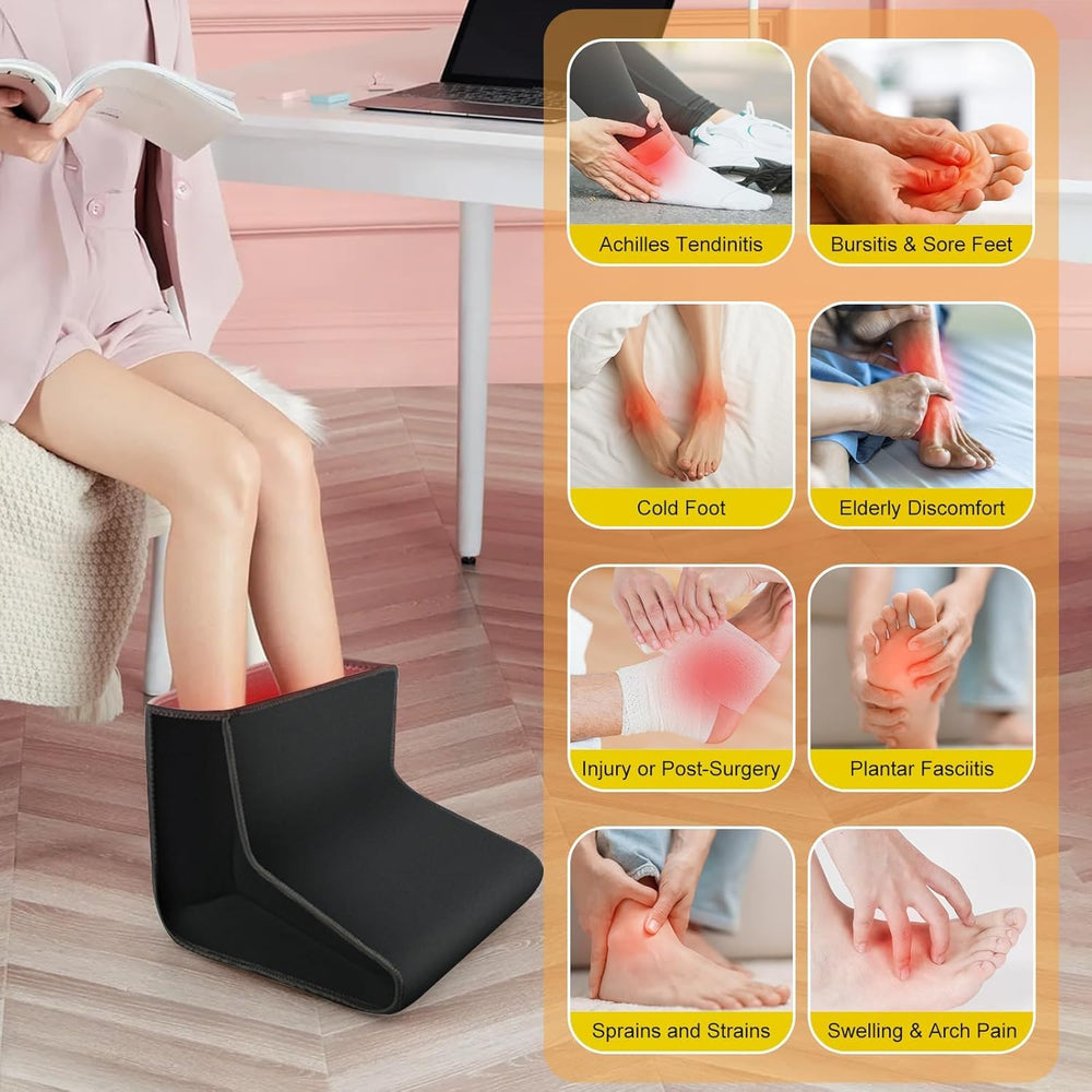 Monaggio compact device fits up to US size 12 with full coverage.