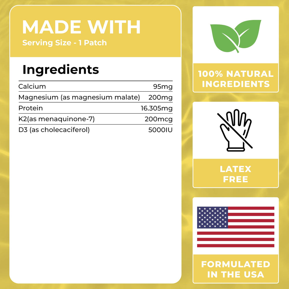 MONIER Magnesium Patches made in USA with 100% natural ingredients