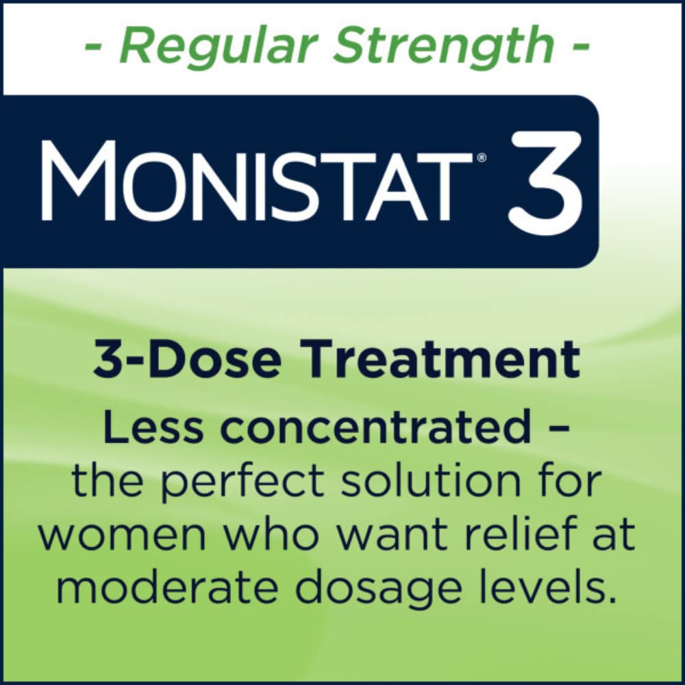 Monistat 3-Day contoured applicator designed for comfortable internal application