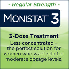 Monistat 3-Day contoured applicator designed for comfortable internal application