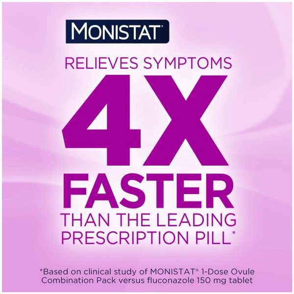 Monistat 7-Day Treatment NDC label for product identification