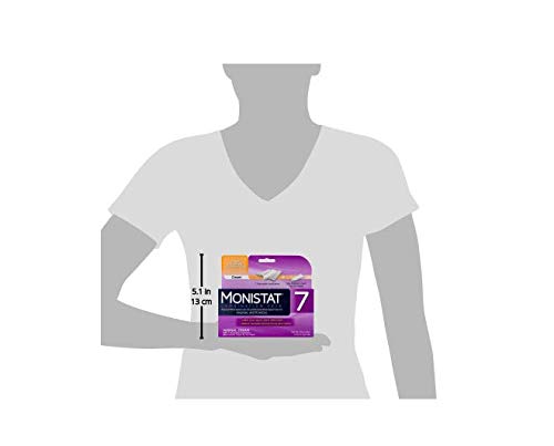 Monistat use guide from the pack highlighting overnight use.