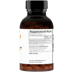 MONOHERB PQQ capsules in a bottle for easy daily supplementation