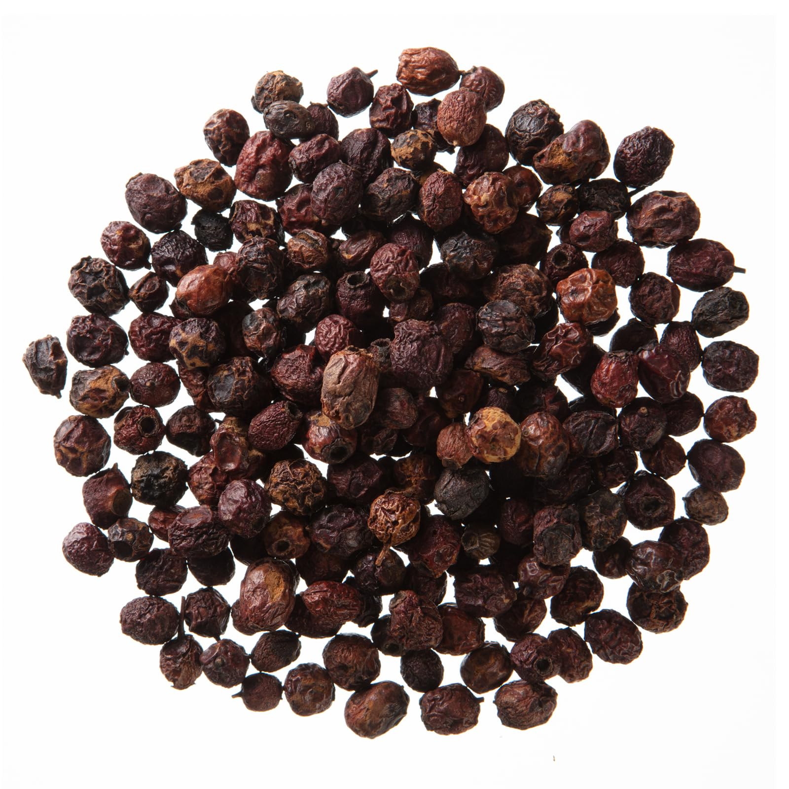MONTEREY BAY HERB CO hawthorn berries close-up reveal rich texture.