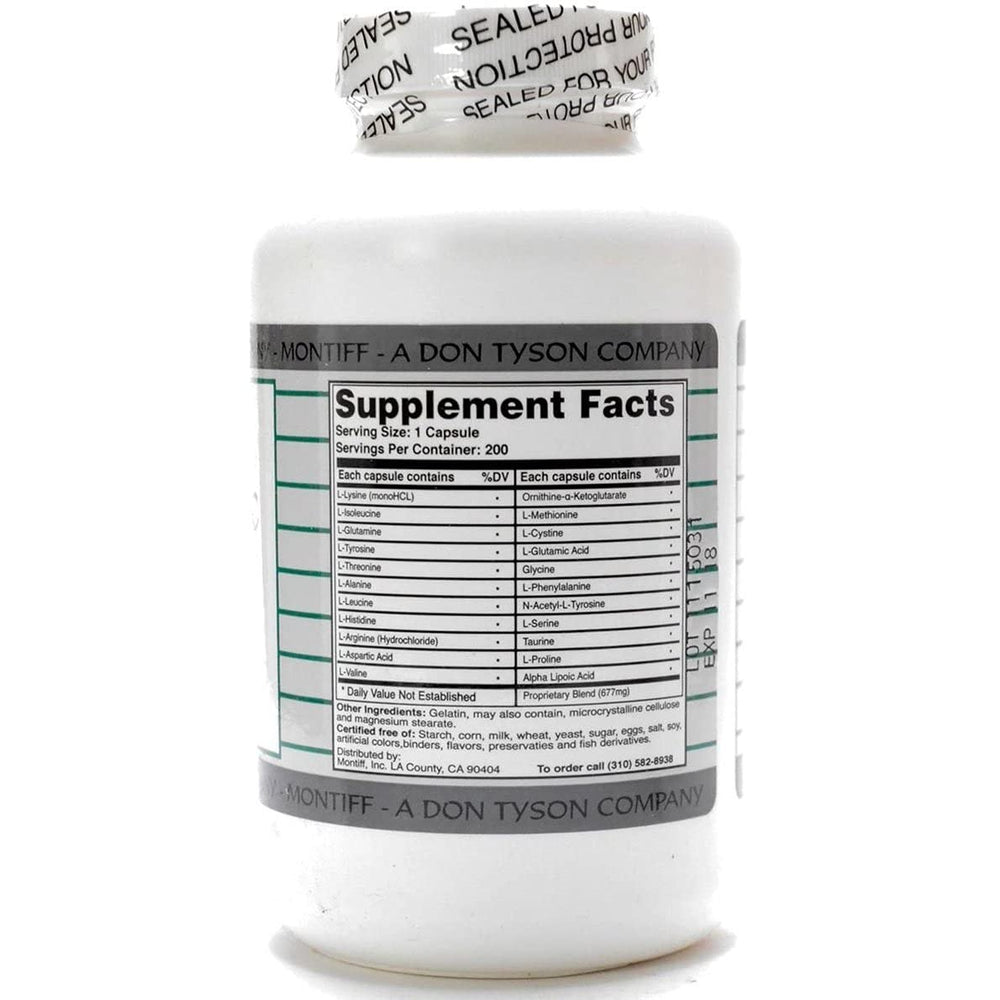 Montiff All-Basic 677mg bottle—daily supplement option for balanced nutrition.