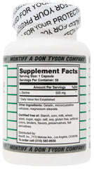 Montiff Pure L-Serine capsules ready for daily routine