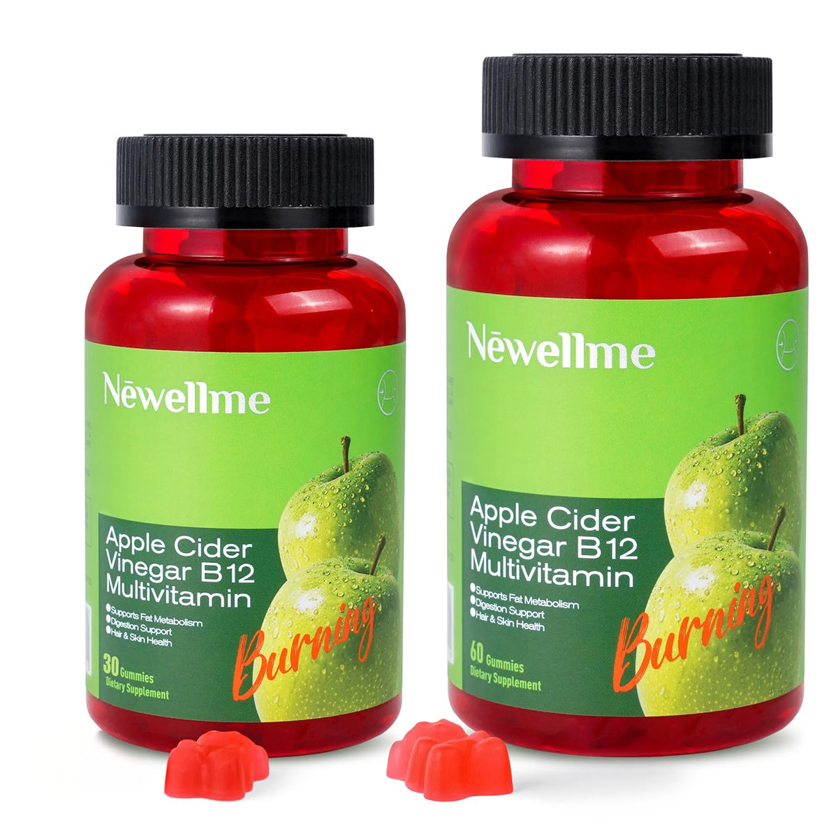 Montue Newellme ACV Gummies bottle for a convenient daily routine