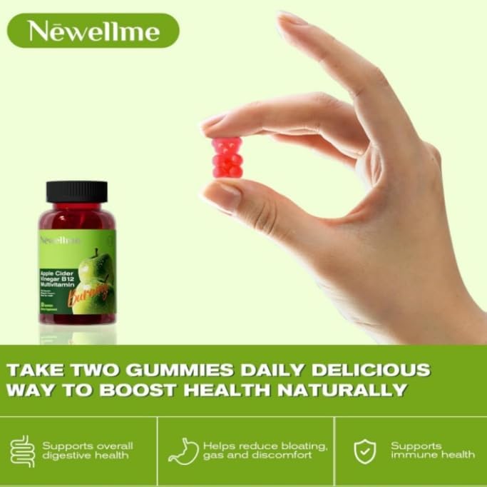 Montue Newellme box packaging highlights vegan, gluten-free, non-GMO formula.