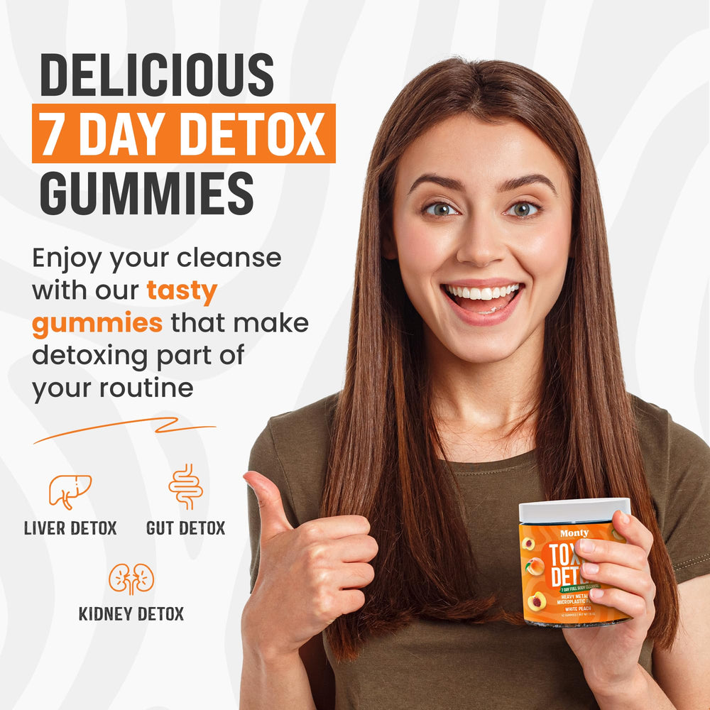 Monty Strawberry Lemonade flavor gummies conveying tasty daily wellness.