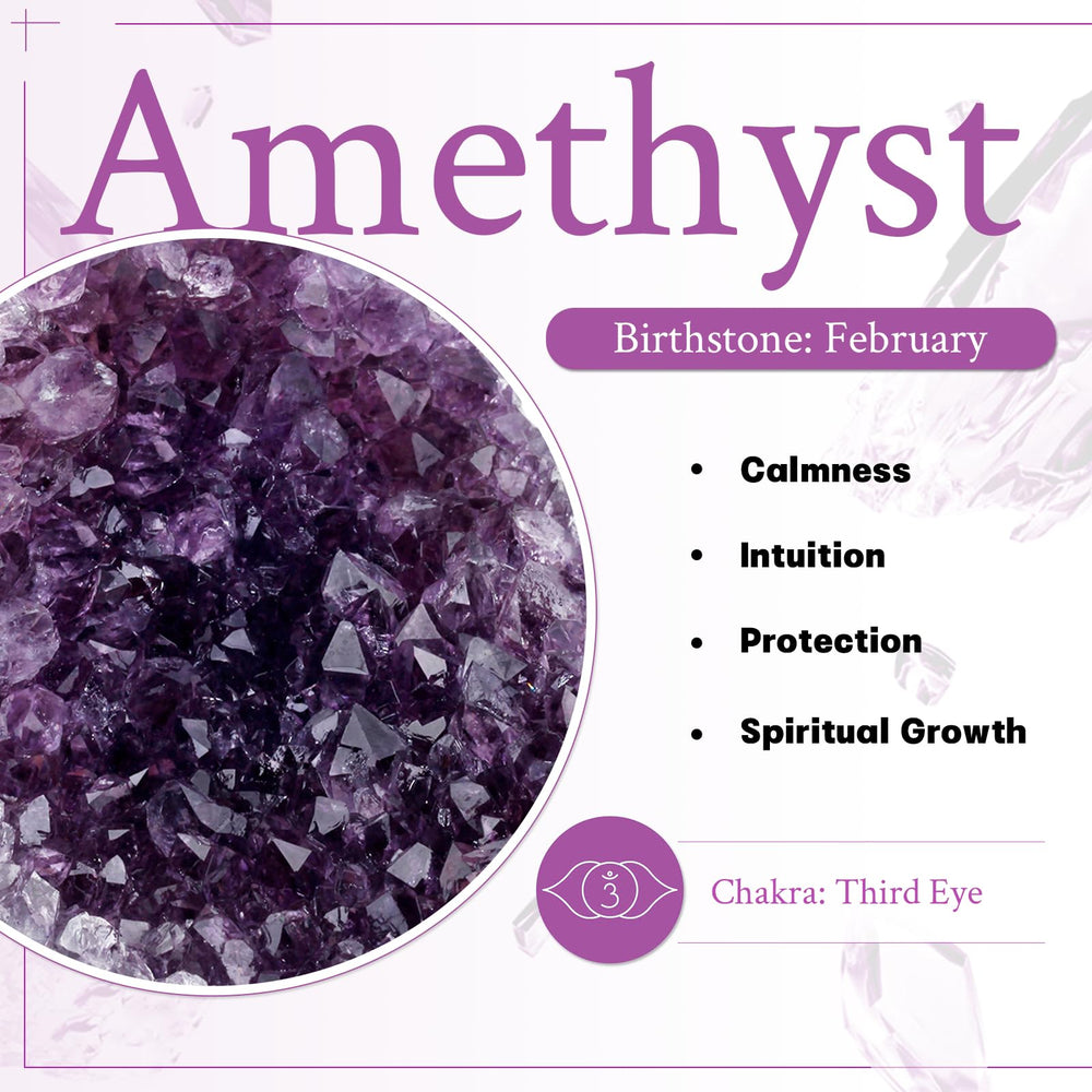 Mookaitedecor amethyst gift packaging ready for thoughtful present.