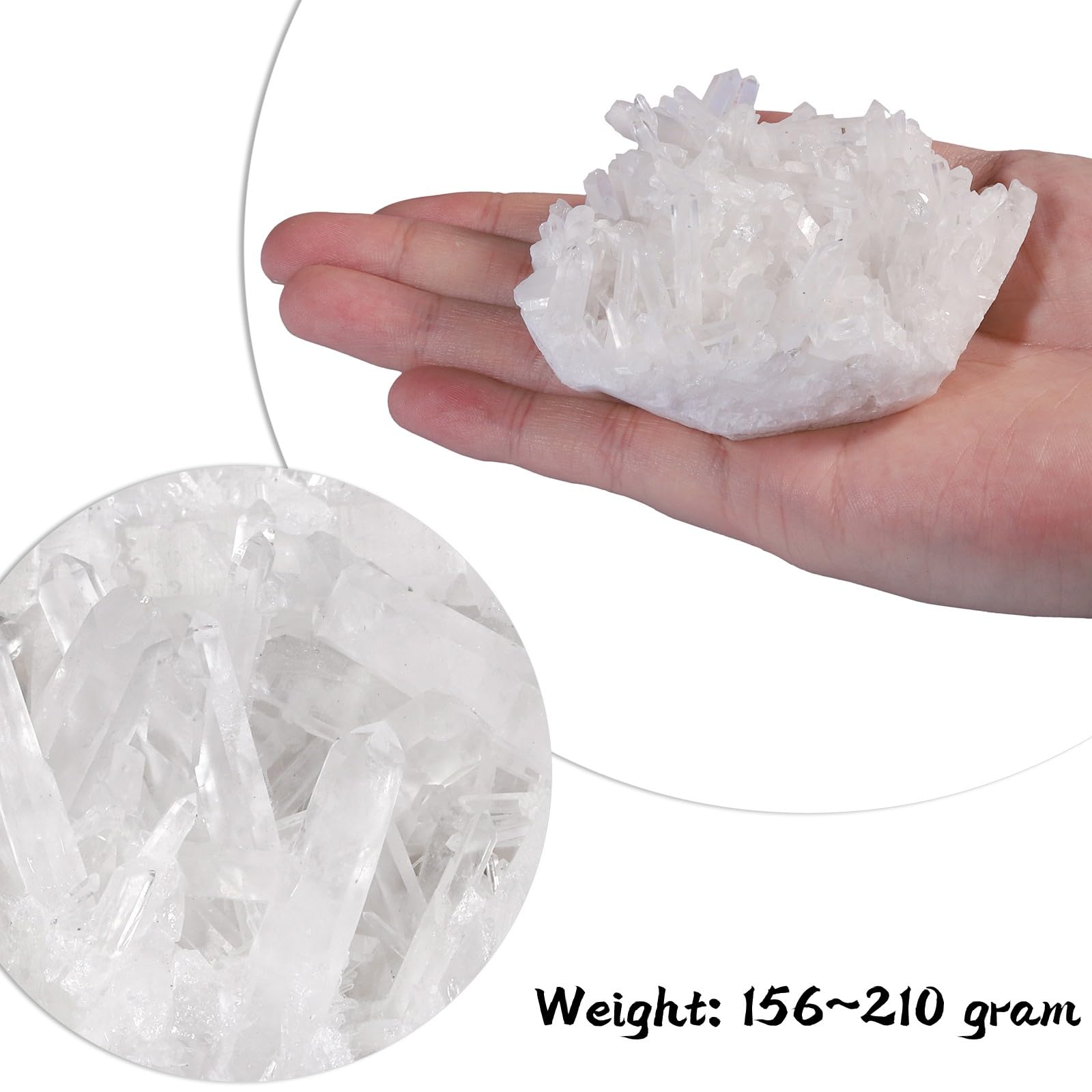 Mookaitedecor clear quartz cluster geode on full piece display enhances mineral collections.