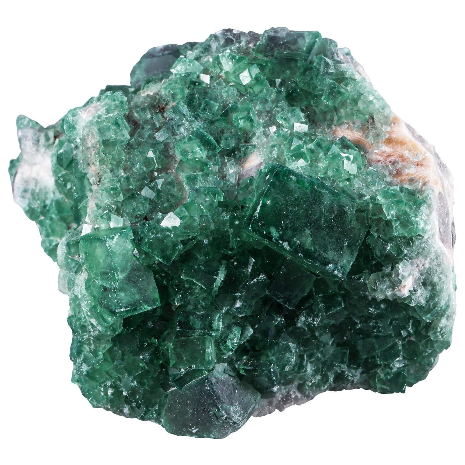 mookaitedecor fluorite raw crystal cluster from Madagascar for display and meditation ambiance