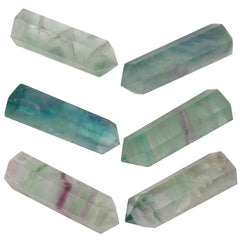 Mookaitedecor green fluorite wand, self-standing display piece to invite calm energy
