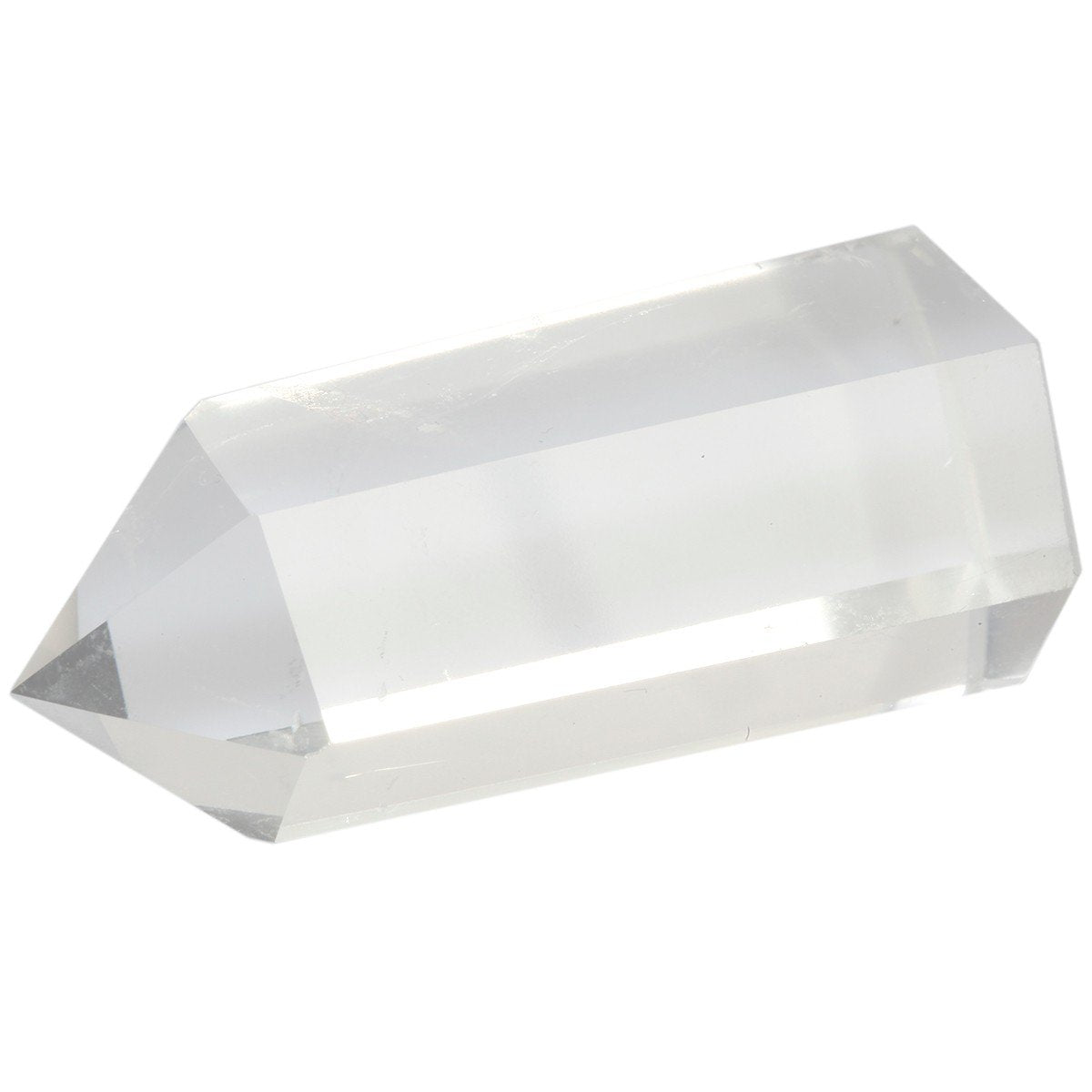 mookaitedecor healing crystal wand with six facets, ideal for meditation and chakra focus.