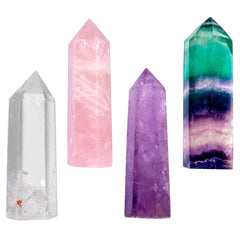 Mookaitedecor amethyst wand enhances meditation focus and balance.