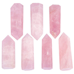 Mookaitedecor rock quartz wand offers clarity and energy amplification.