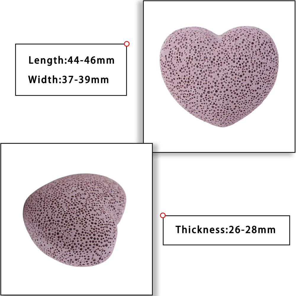 Mookaitedecor Healing Crystals Heart side view for energy focus during Reiki.