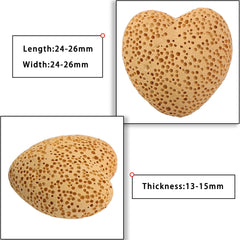 Mookaitedecor yellow heart stones in velvet pouch for pocket carrying calm vibes.