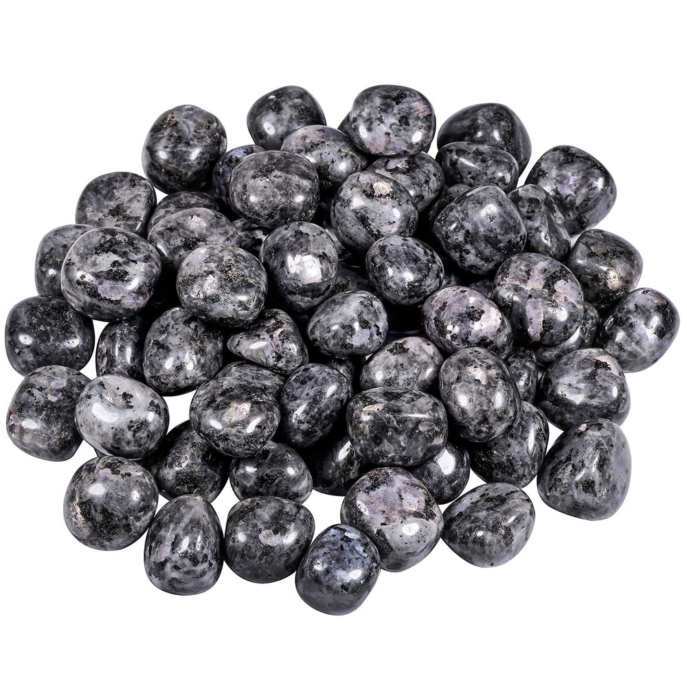Mookaitedecor Labradorite tumbled stones for meditation and energy work at home.