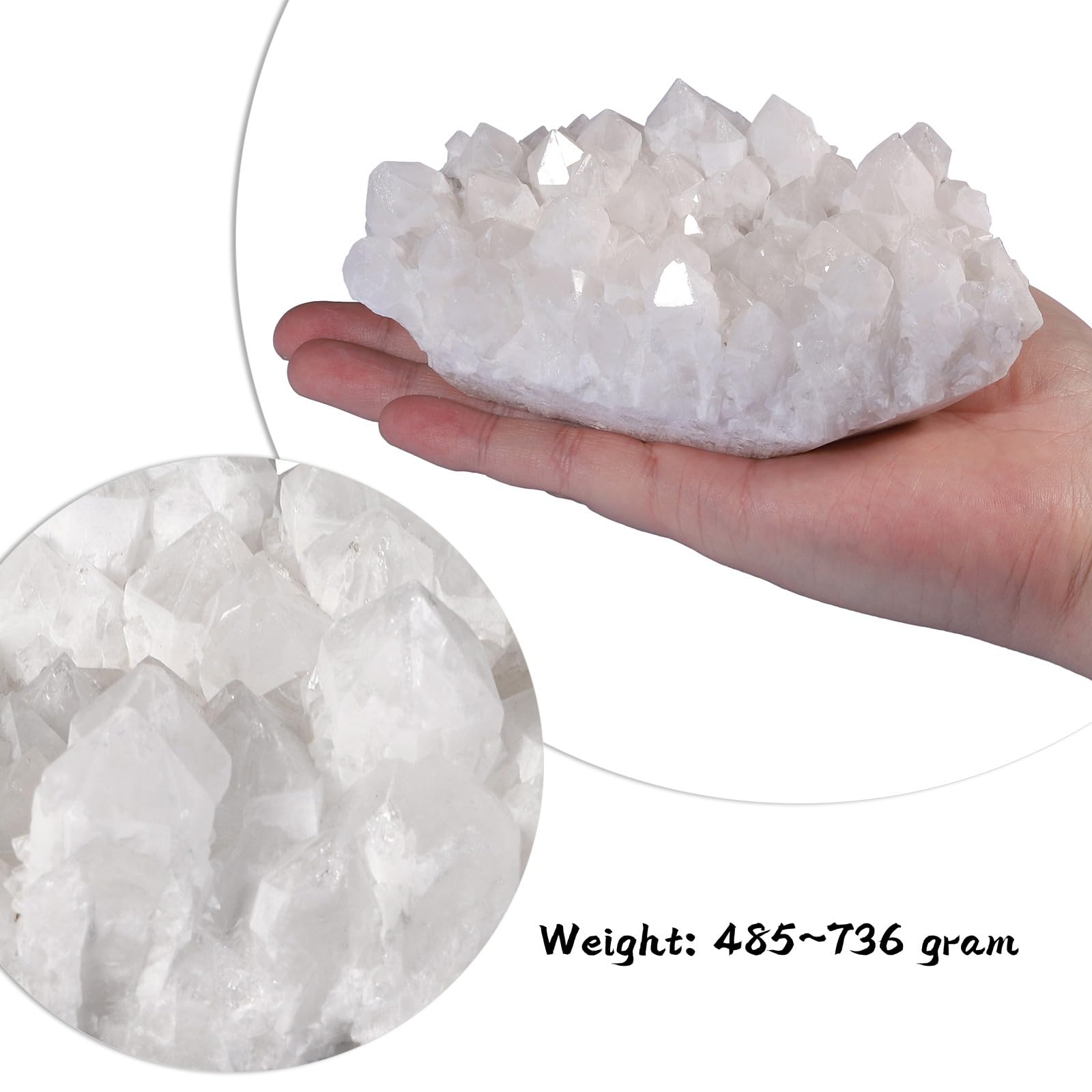 mookaitedecor natural quartz crystal stone enhances ambience for meditation spaces