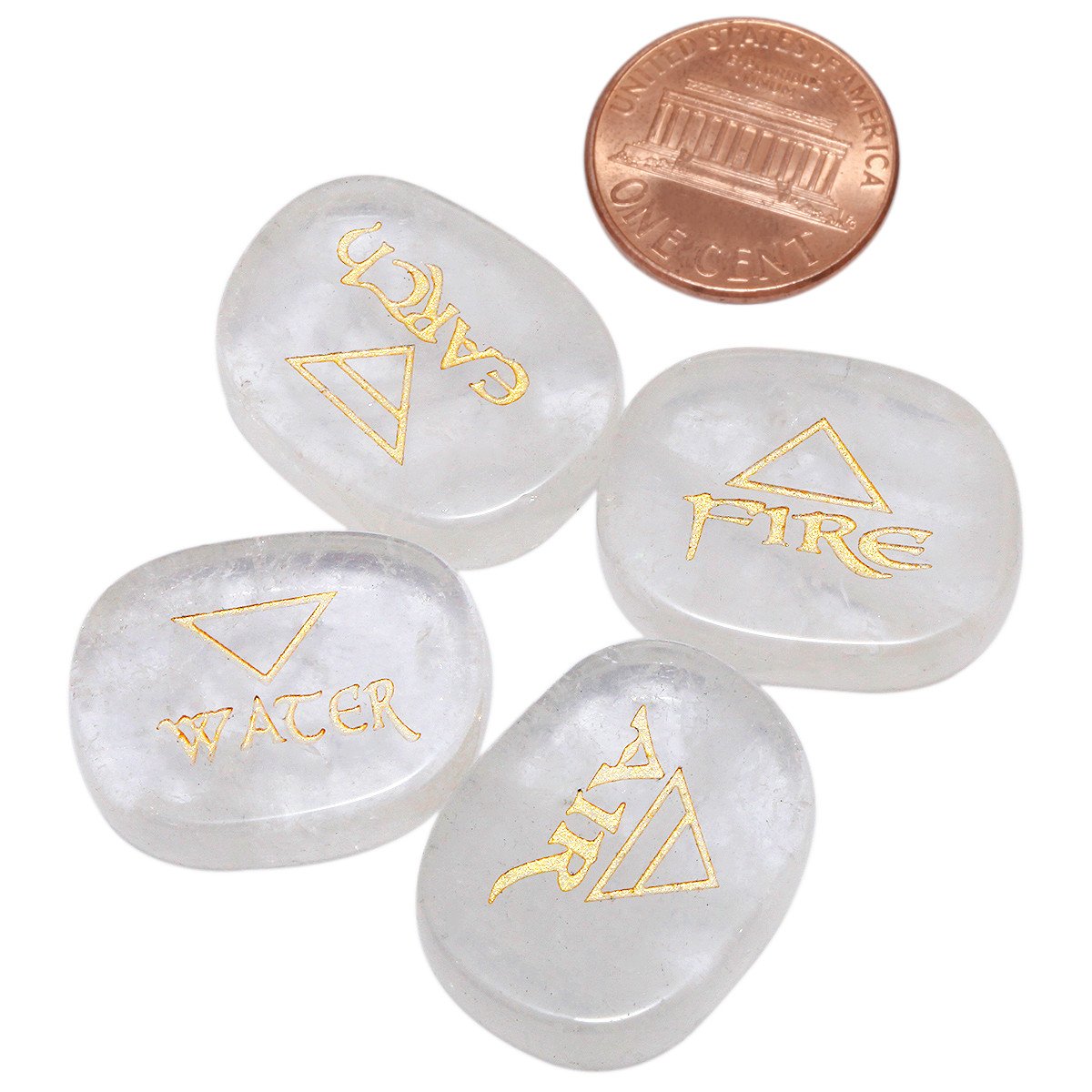 mookaitedecor palm stones with velvet bag for easy carry and storage