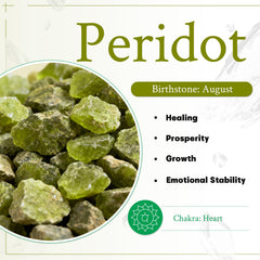 Mookaitedecor peridot wand in velvet bag, gift-ready and portable.