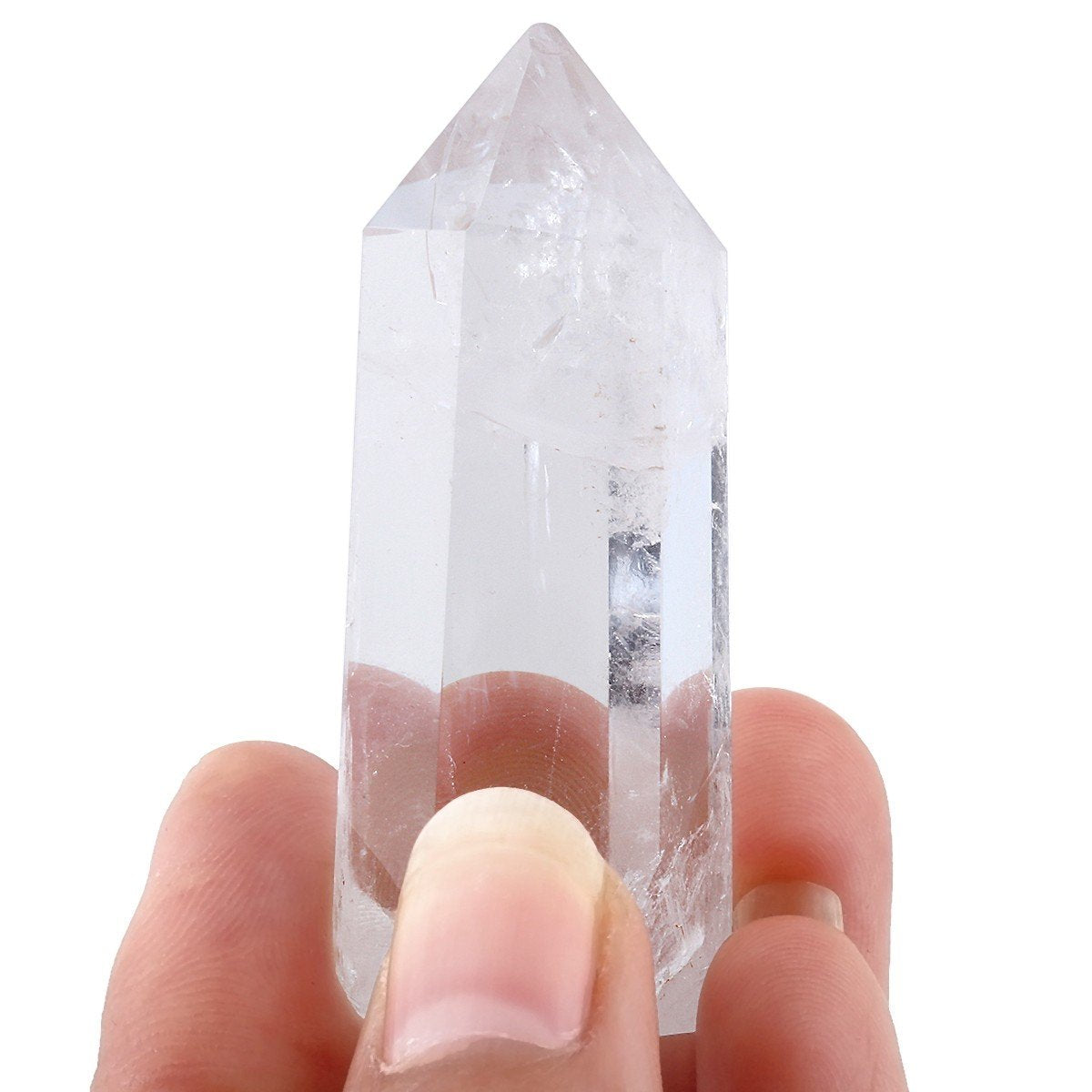 mookaitedecor quartz wand for chakra balancing, enhances mindful meditation and energy focus.