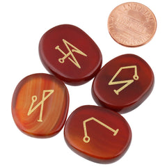 Mookaitedecor Reiki crystal palm stones for chakra alignment and easy portability