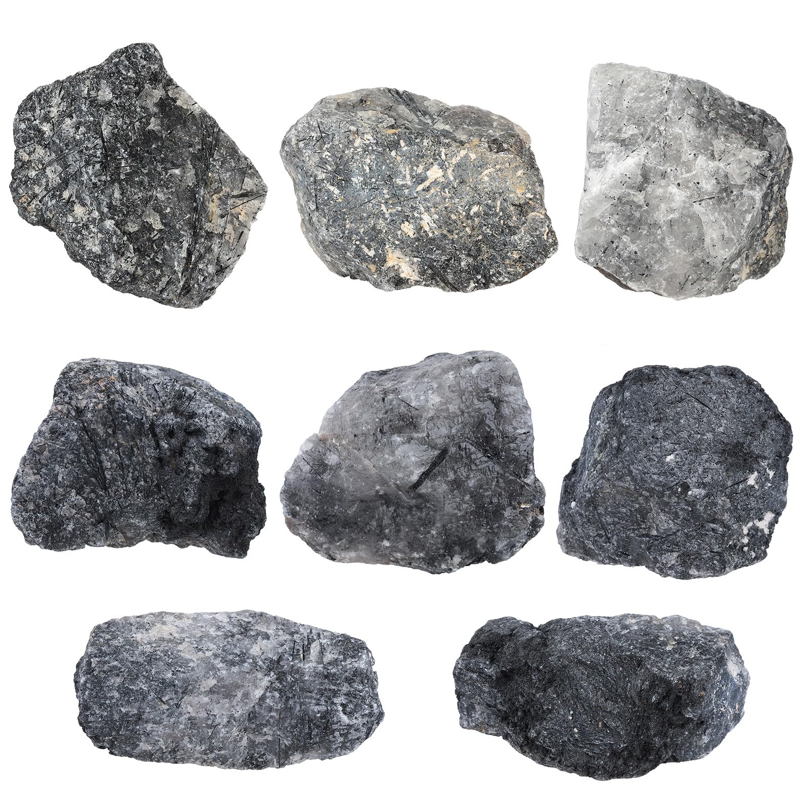 Mookaitedecor Rough quartz stone specimen for crystal grids and display