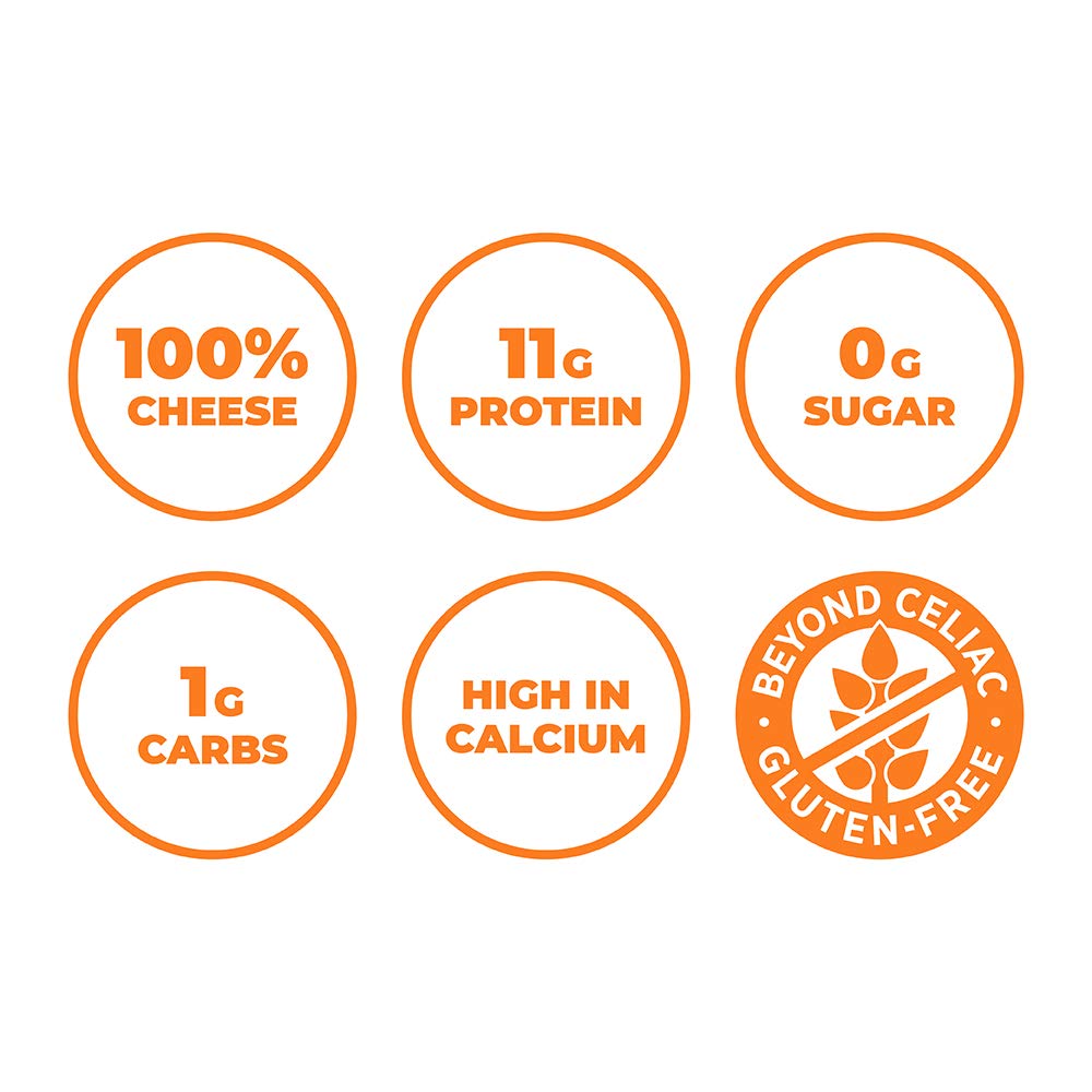 Moon Cheese protein-rich cheddar snack ideal for on-the-go lunches and commutes