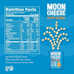 Moon Cheese pepper jack bites showcase tangy spice and protein.