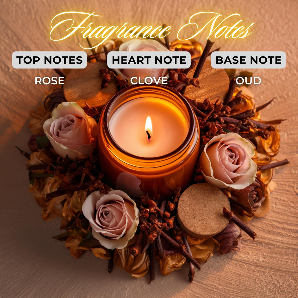 Moon Home natural soy wax closeup delivers clean, even burn and subtle fragrance.