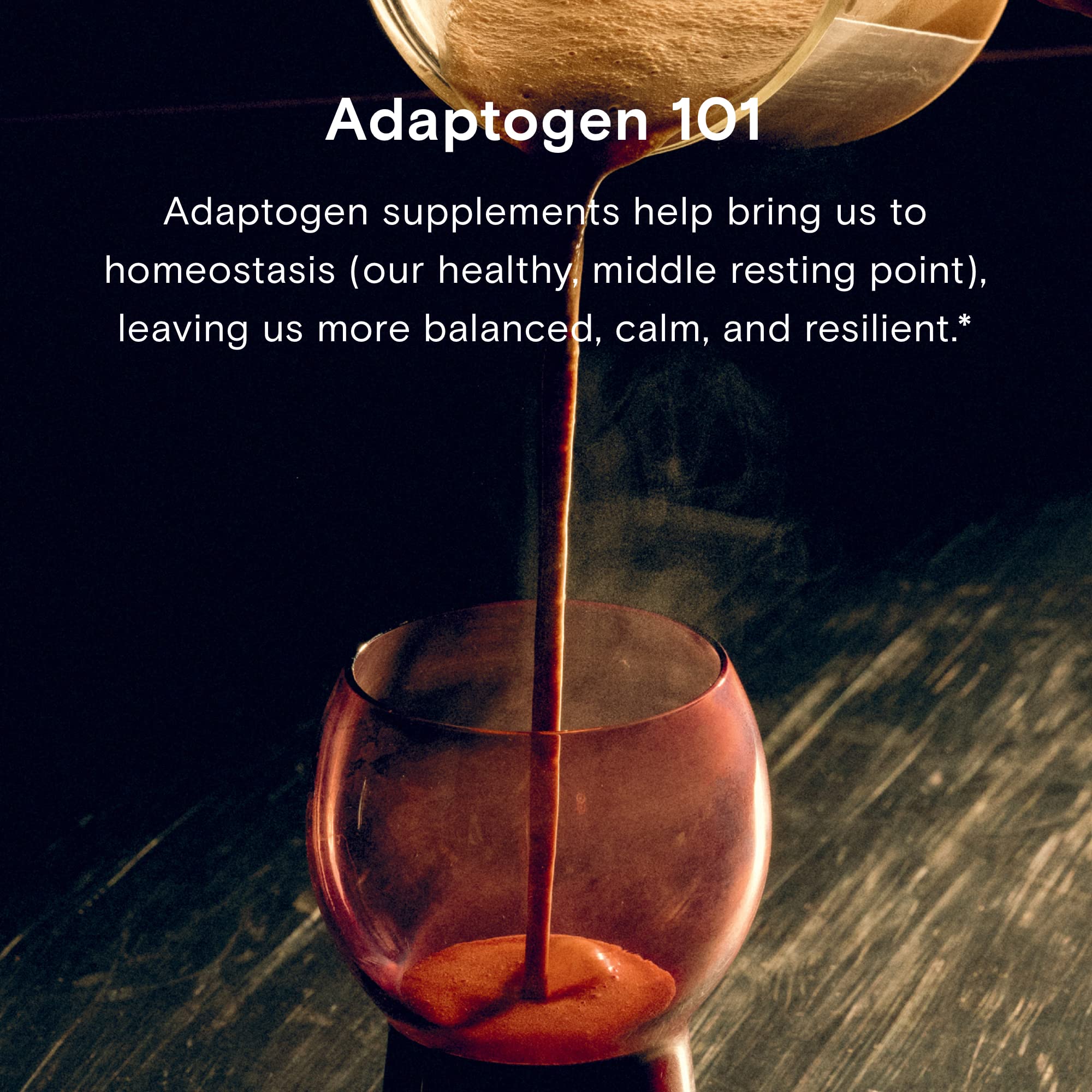 Moon Juice Ashwagandha powder-dispensing pack emphasizes clean ingredients.