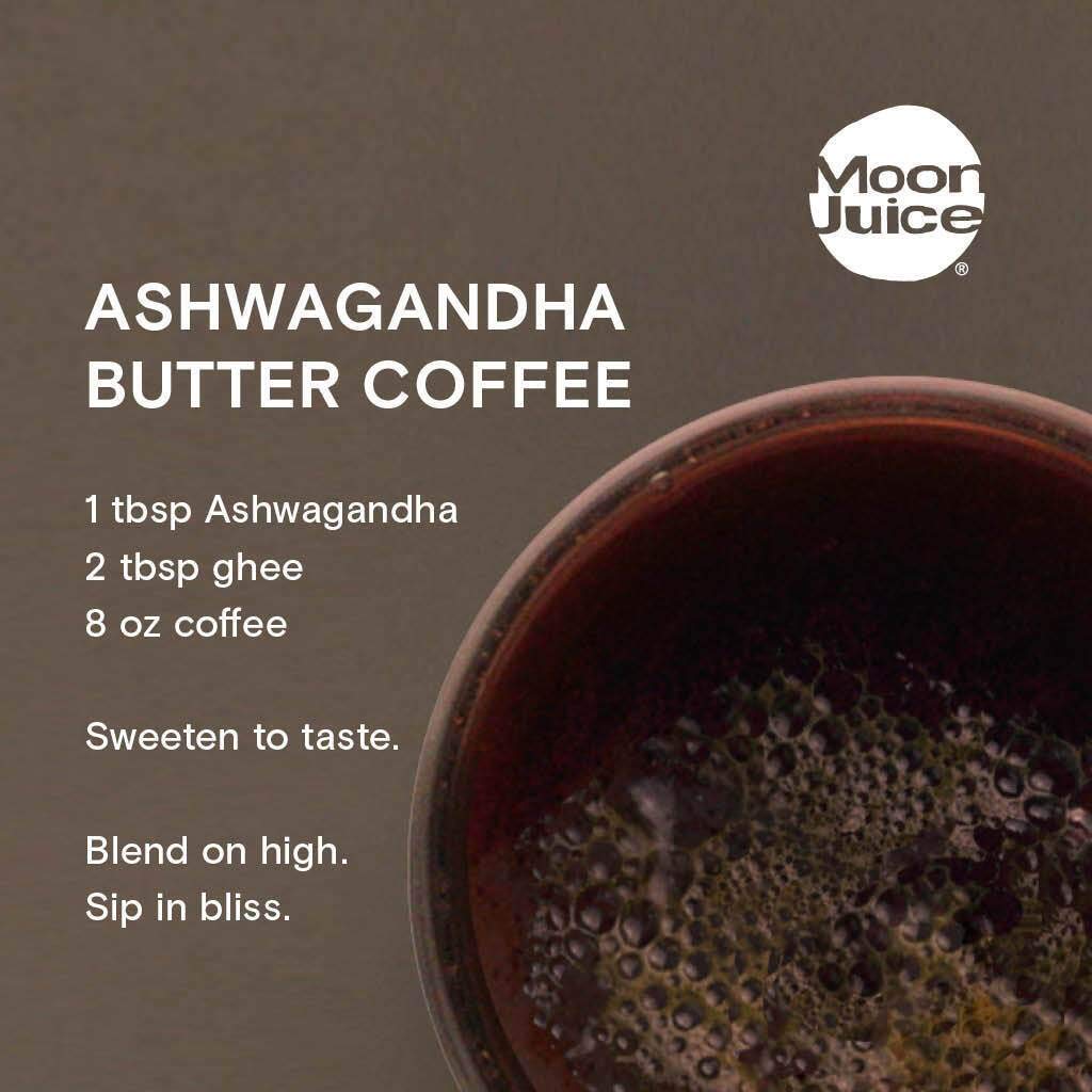 Moon Juice Ashwagandha scoop included for easy dosing.