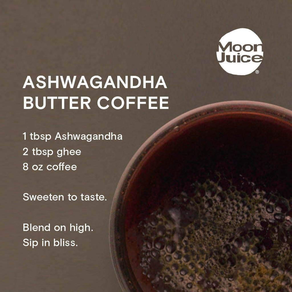 Moon Juice Ashwagandha scoop included for easy dosing.
