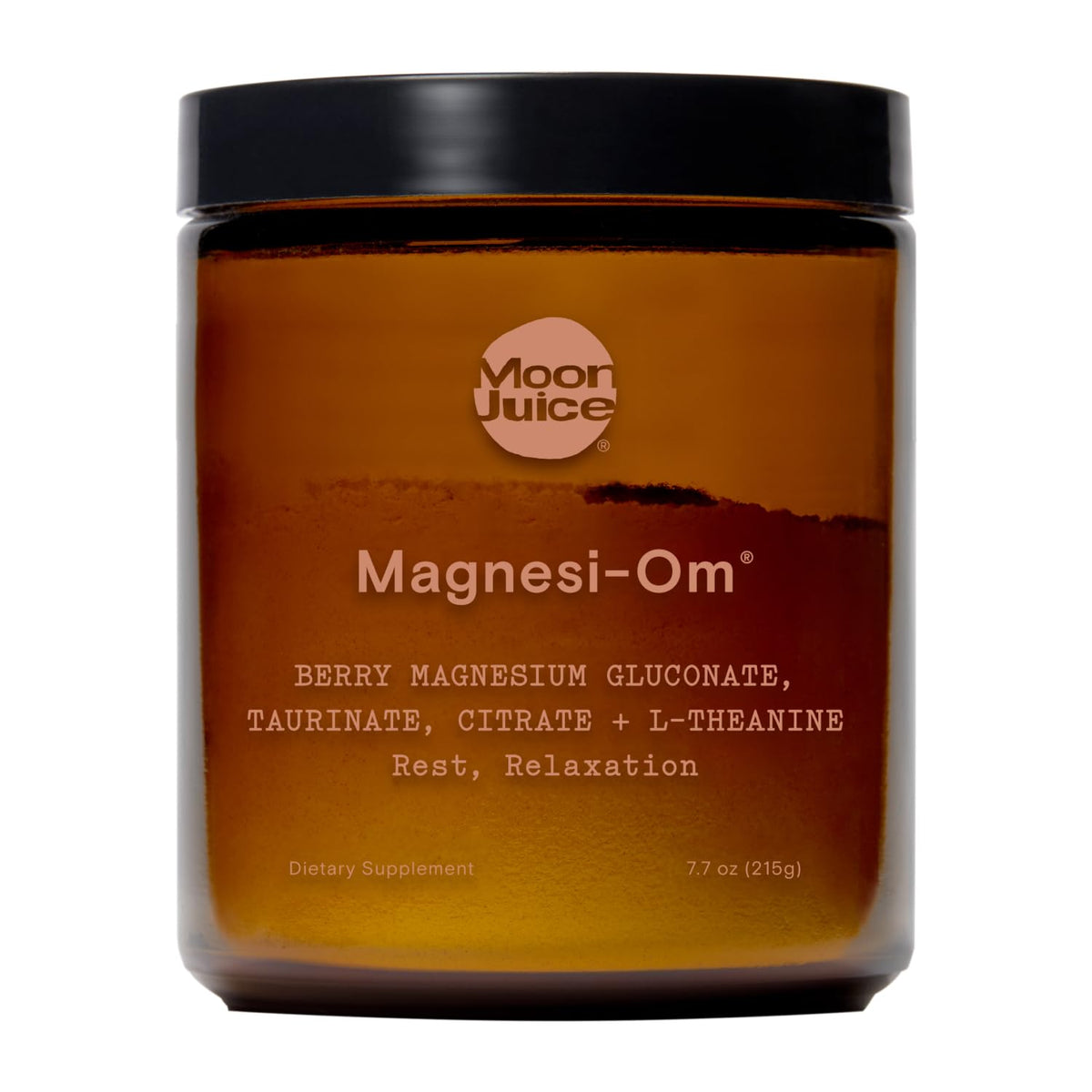 Moon Juice Magnesi-om Berry Jar bottle front for daily use