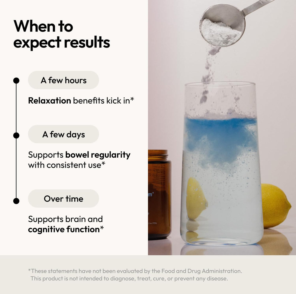 Moon Juice Magnesi-Om scoop beside 30 servings.